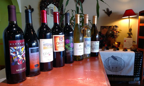 Local wines from Placer County and the Sierra Foothills